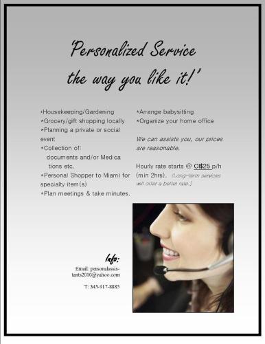 Personal Assistants