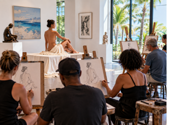 National Gallery Figure Drawing Class with Artist Jo Austin