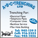 A B C Trenching Ltd